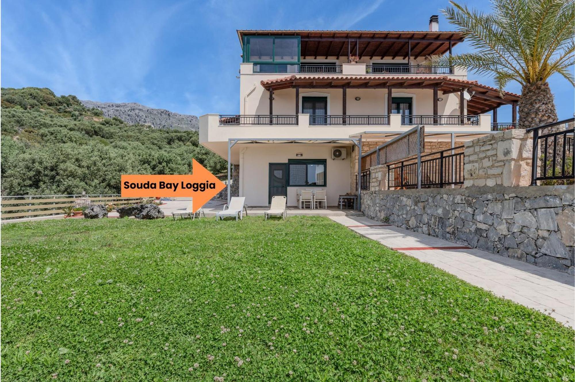 Souda Bay Loggia Villa Sellia  Exterior photo